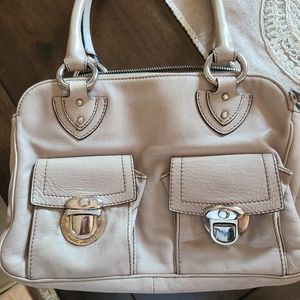 Marc Jacobs Cream Satchel Bag